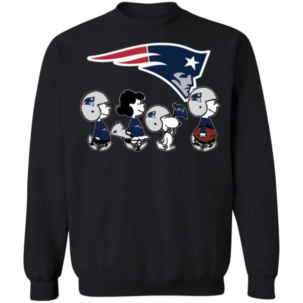 The Peanuts Snoopy And Friends Cheer For The New England Patriots NFL Shirt