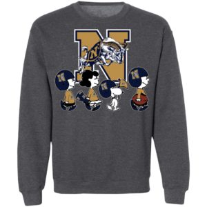 The Peanuts Snoopy And Friends Cheer For The Navy Midshipmen NCAA Shirt