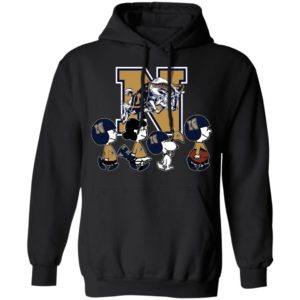 The Peanuts Snoopy And Friends Cheer For The Navy Midshipmen NCAA Shirt