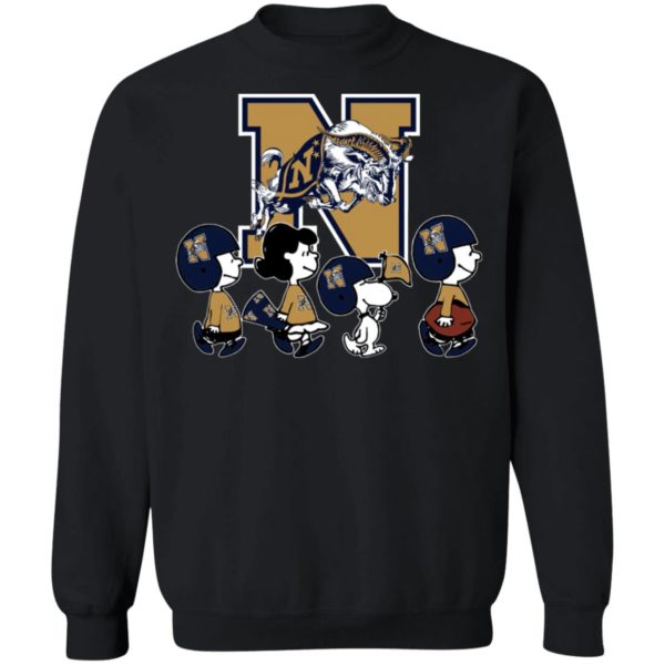 The Peanuts Snoopy And Friends Cheer For The Navy Midshipmen NCAA Shirt