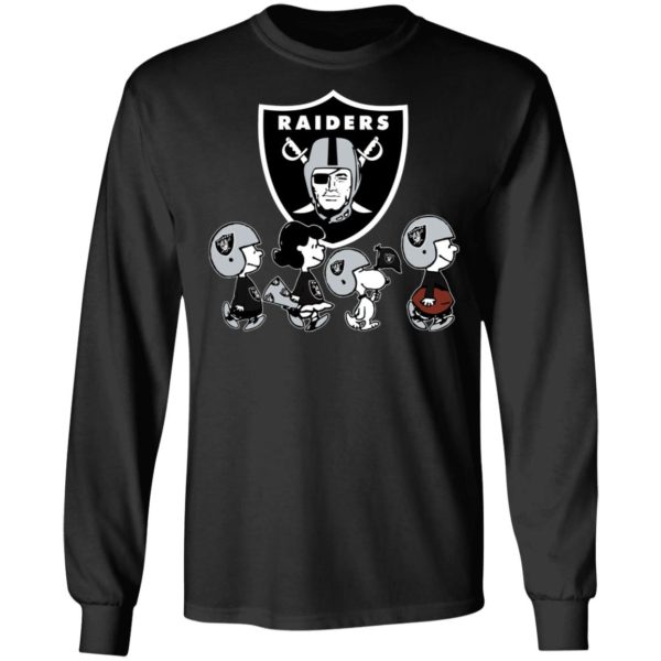 The Peanuts Snoopy And Friends Cheer For The Oakland Raiders NFL Shirt