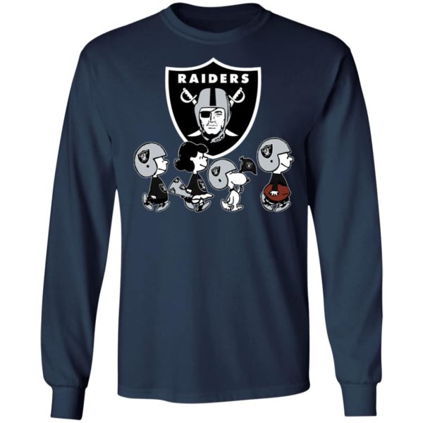 The Peanuts Snoopy And Friends Cheer For The Oakland Raiders NFL Shirt