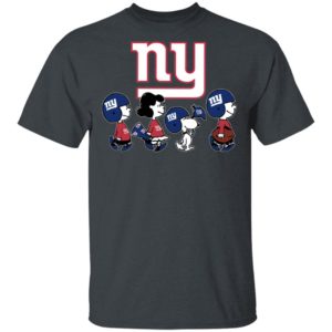 The Peanuts Snoopy And Friends Cheer For The New York Giants NFL Shirt