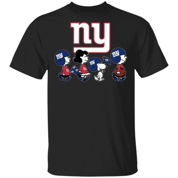 The Peanuts Snoopy And Friends Cheer For The New York Giants NFL Shirt