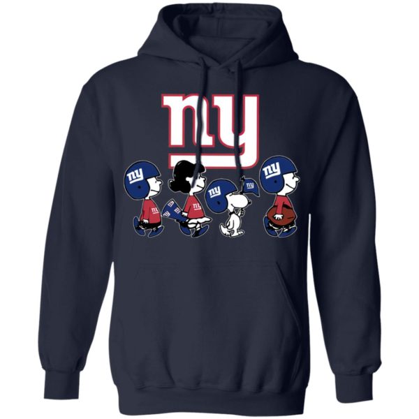 The Peanuts Snoopy And Friends Cheer For The New York Giants NFL Shirt