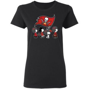 The Peanuts Snoopy And Friends Cheer For The Tampa Bay Buccaneers NFL Shirt