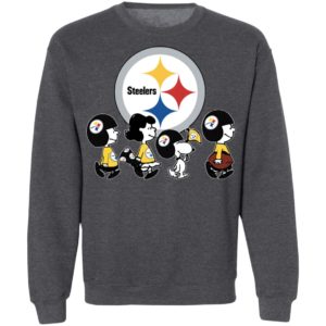 The Peanuts Snoopy And Friends Cheer For The Pittsburgh Steelers NFL Shirt
