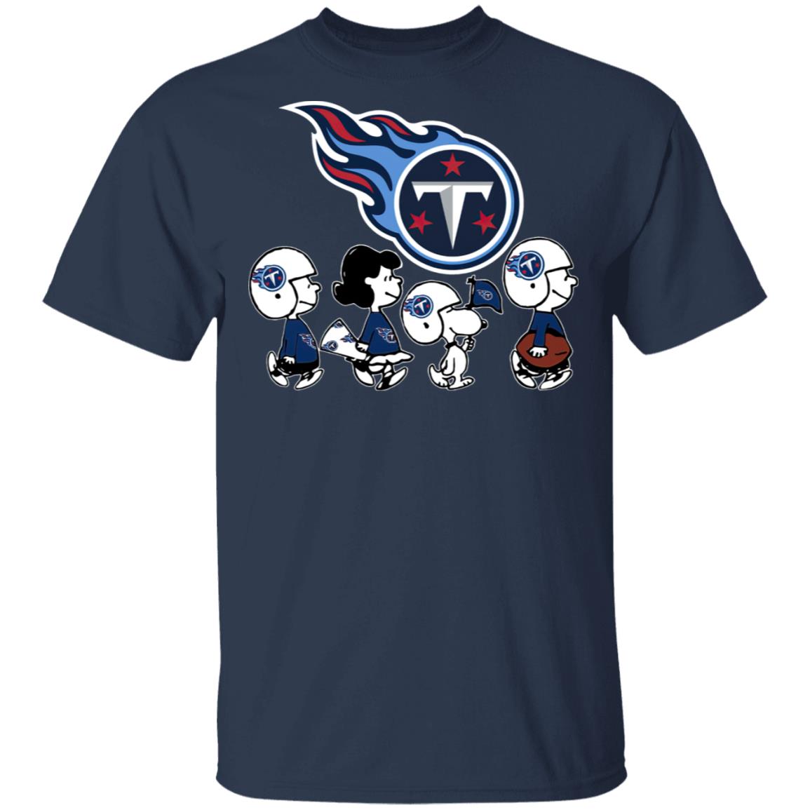 Tennessee Titans NFL Football Snoopy Woodstock The Peanuts Movie