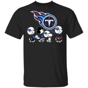 The Peanuts Snoopy And Friends Cheer For The Tennessee Titans NFL Shirt