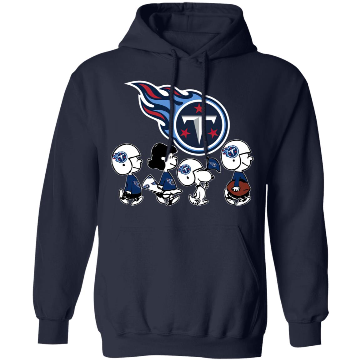 NFL Tennessee Titans Snoopy 3D Hoodie Tshirt Polo - Owl Fashion Shop