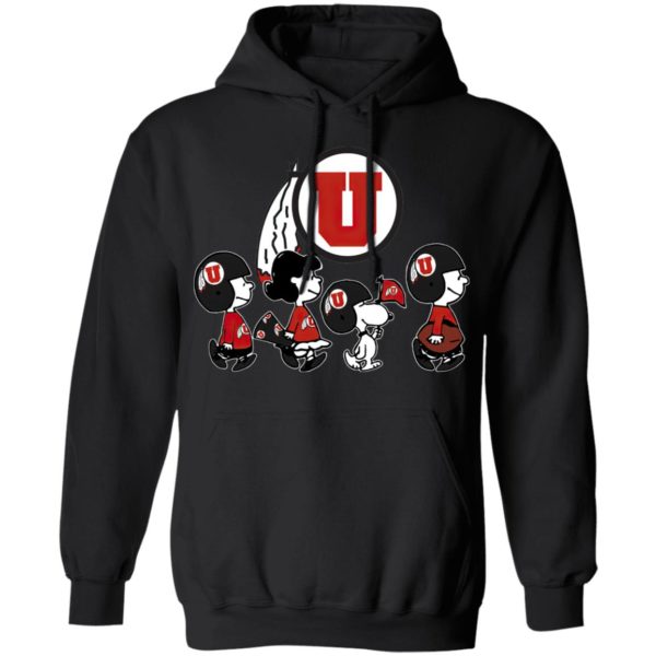 The Peanuts Snoopy And Friends Cheer For The Utah Utes NCAA Shirt