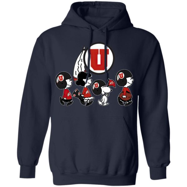 The Peanuts Snoopy And Friends Cheer For The Utah Utes NCAA Shirt