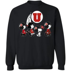 The Peanuts Snoopy And Friends Cheer For The Utah Utes NCAA Shirt