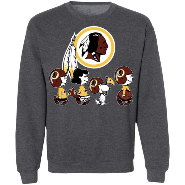 The Peanuts Snoopy And Friends Cheer For The Washington Redskins NFL Shirt