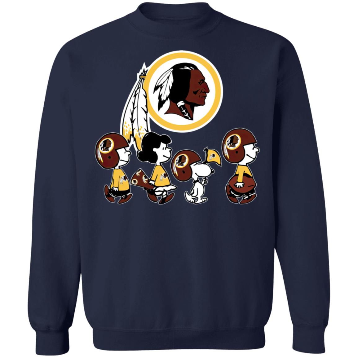 The Peanuts Snoopy And Friends Cheer For The Washington Redskins NFL Shirt