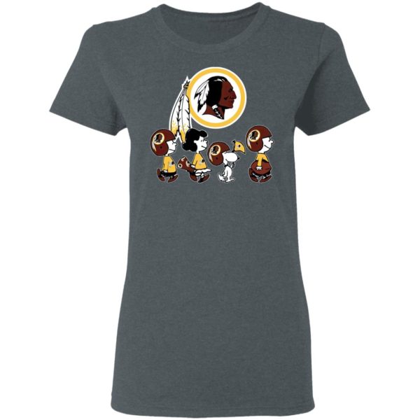 The Peanuts Snoopy And Friends Cheer For The Washington Redskins NFL Shirt