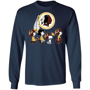 The Peanuts Snoopy And Friends Cheer For The Washington Redskins NFL Shirt