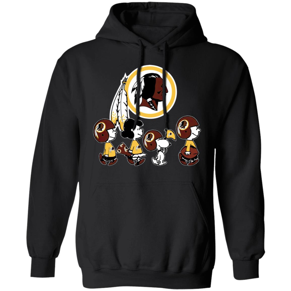 Washington Redskins Snoopy Plays The Football Game shirt - Limotees