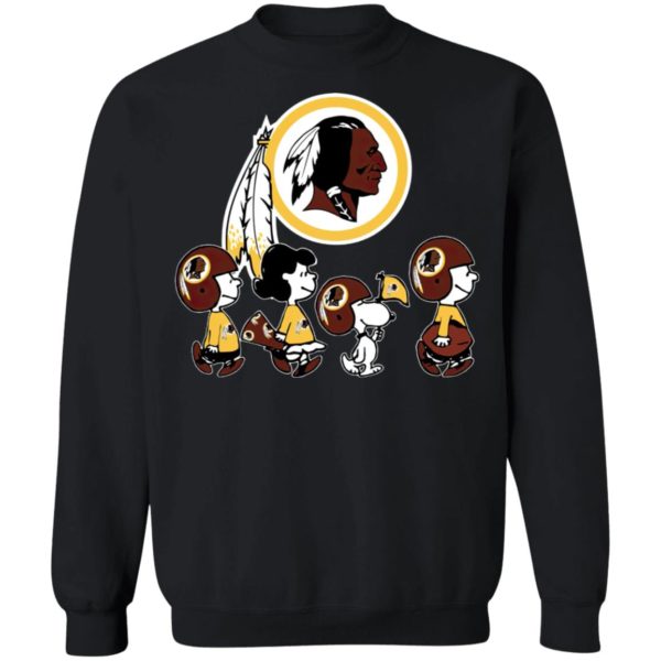 The Peanuts Snoopy And Friends Cheer For The Washington Redskins NFL Shirt