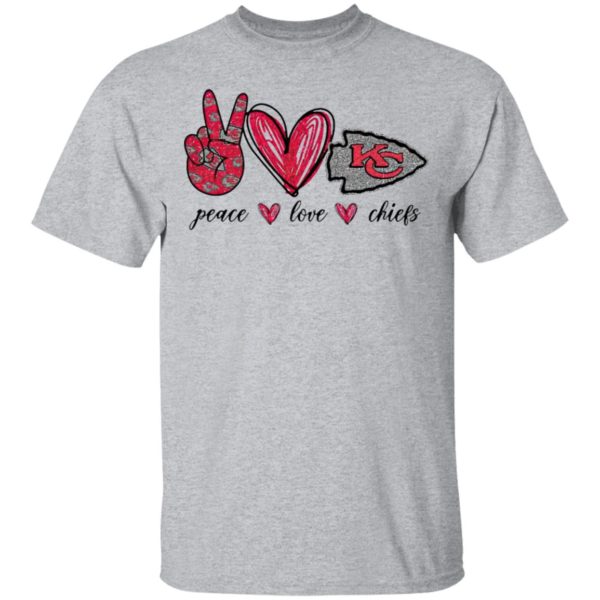 Diamond Peace Love And Kansas City Chiefs 2021 Shirt