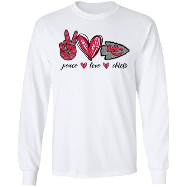 Diamond Peace Love And Kansas City Chiefs 2021 Shirt