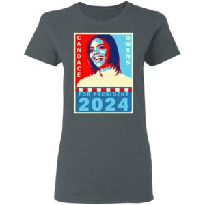 Candace Owens for President 2024 shirt