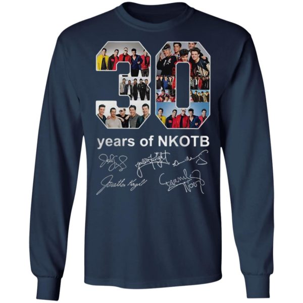 New Kids on the Block 30 years of NKOTB signature shirt