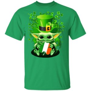 Baby Yoda Happy St Patrick’s Day shirt