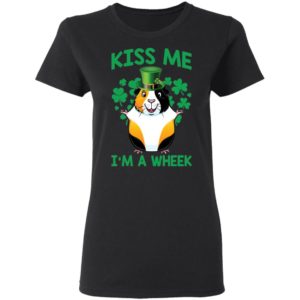 Guinea Pig Kiss Me I’M A Wheek St Patrick’S Day Shirt