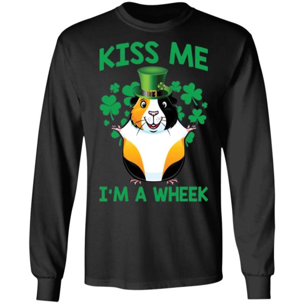 Guinea Pig Kiss Me I’M A Wheek St Patrick’S Day Shirt