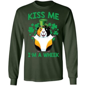 Guinea Pig Kiss Me I’M A Wheek St Patrick’S Day Shirt