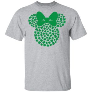St Patricks Day Minnie Mouse Shamrock Shirt