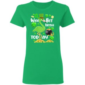 Flamingo A wee bit Irish today Happy St. Patrick’s day Shamrock Shirt