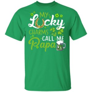 Lucky Charms Call Me Papa Mama Happy St. Patrick’s day shirt