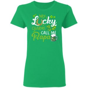 Lucky Charms Call Me Papa Mama Happy St. Patrick’s day shirt