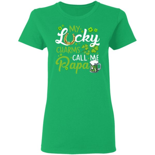 Lucky Charms Call Me Papa Mama Happy St. Patrick’s day shirt