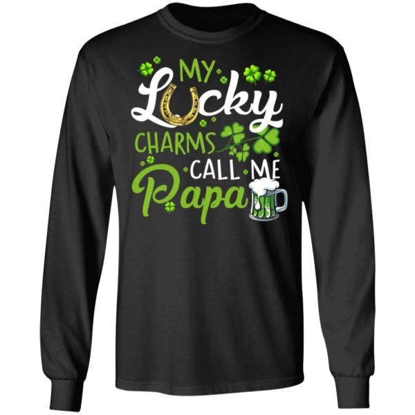 Lucky Charms Call Me Papa Mama Happy St. Patrick’s day shirt