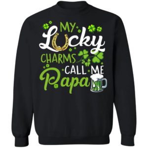 Lucky Charms Call Me Papa Mama Happy St. Patrick’s day shirt