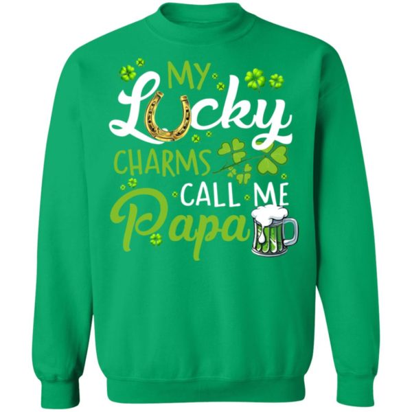 Lucky Charms Call Me Papa Mama Happy St. Patrick’s day shirt