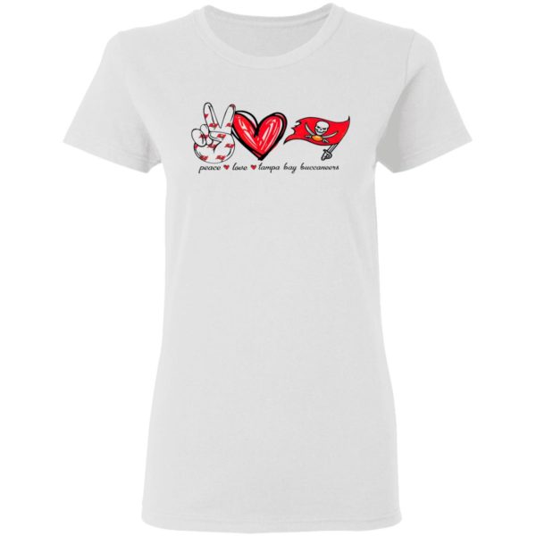 Peace Love Tampa Bay Buccaneers 2021 Shirt