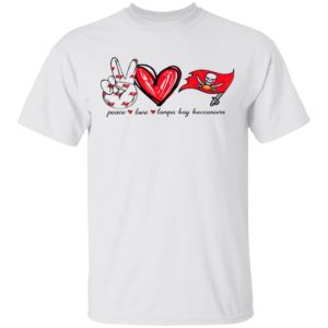 Peace Love Tampa Bay Buccaneers 2021 Shirt