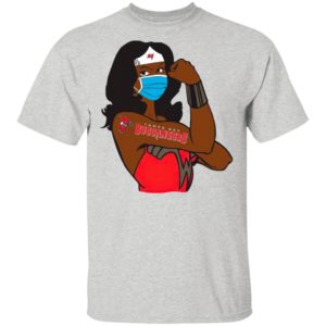 Strong Woman Face Mask With Tampa Bay Buccaneers 2021 Shirt