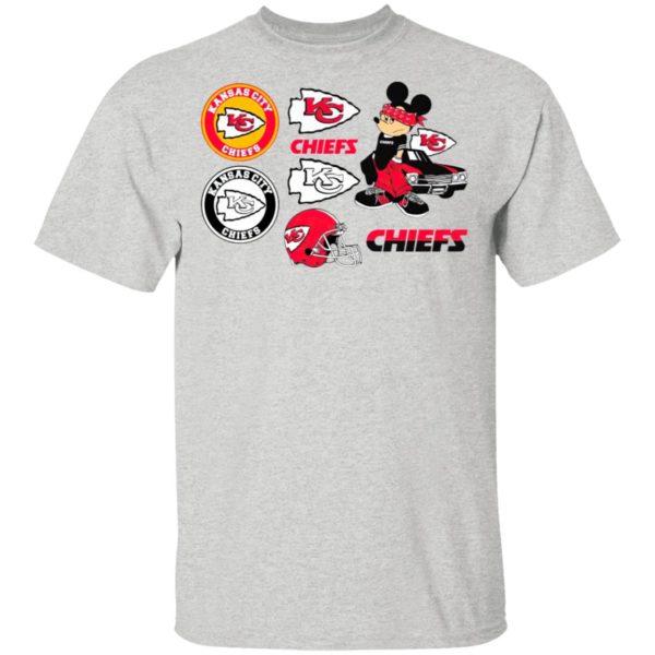 Mickey Mouse Chiefs Logo Chiefs Helmet Chiefs Chief Shirt