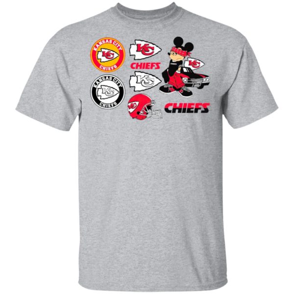 Mickey Mouse Chiefs Logo Chiefs Helmet Chiefs Chief Shirt