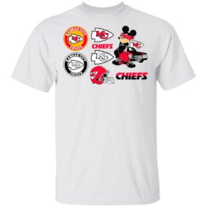 Mickey Mouse Chiefs Logo Chiefs Helmet Chiefs Chief Shirt