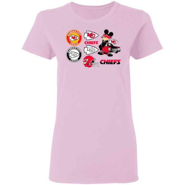 Mickey Mouse Chiefs Logo Chiefs Helmet Chiefs Chief Shirt