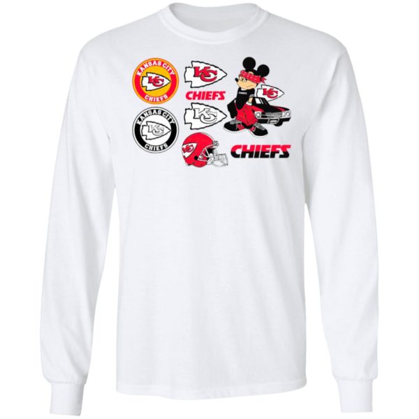 Mickey Mouse Chiefs Logo Chiefs Helmet Chiefs Chief Shirt