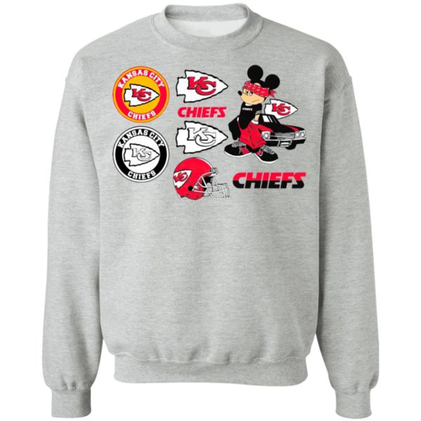 Mickey Mouse Chiefs Logo Chiefs Helmet Chiefs Chief Shirt