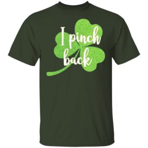 I Pinch Back Shamrock St Patricks Day Sweatshirt