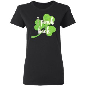 I Pinch Back Shamrock St Patricks Day Sweatshirt